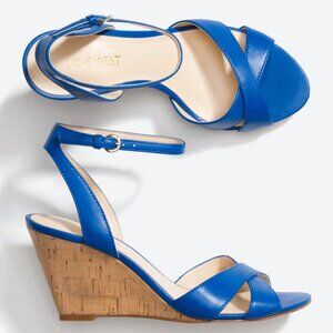 Nine West 💙 Kami Basic Cork Wedge 💙 Size 8.5